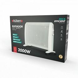 Compra RADIADOR MICA BLANCO KÜKEN 2000W al mejor precio