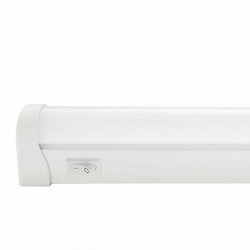 Compra REGLETA TULIPA MATEL CON INTERRUPTOR 1 TUBO LED 120CM 18W al mejor precio