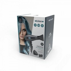 Compra SECADOR DE PELO PROFESIONAL IÓNICO KÜKEN GRIS/AZUL 2400W al mejor precio