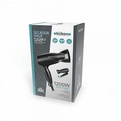 Compra SECADOR PELO VIAJE 1200W NEGRO KÜKEN al mejor precio