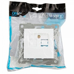 Compra S-EMPOTRAR BASE RJ45 ONLEX BLANCA al mejor precio