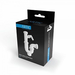 Compra SIFÓN CURVO ARTIC LAVADORA SIMPLE 1 1/2" al mejor precio