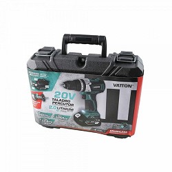 Compra TALADRO PERCUTOR BRUSHLESS VATTON 20V 1 BATERÍA 2.0Ah al mejor precio