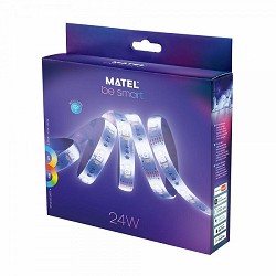 Compra TIRA LED MATEL SMART WIFI 12V 5MT 24W RGB+CCT al mejor precio