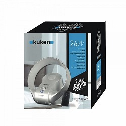 Compra VENTILADOR SIN ASPAS SOBREMESA/PARED 26W KÜKEN al mejor precio