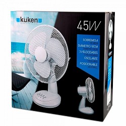 Compra VENTILADOR SOBREMESA 45W KÜKEN al mejor precio