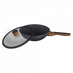 Compra WOK ALUMINIO FUNDIDO PREMIUM XYLAN 28CM al mejor precio