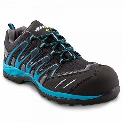 Compra ZAPATO DE SEGURIDAD ESD WORKFIT TRAIL AZUL Nº38 al mejor precio