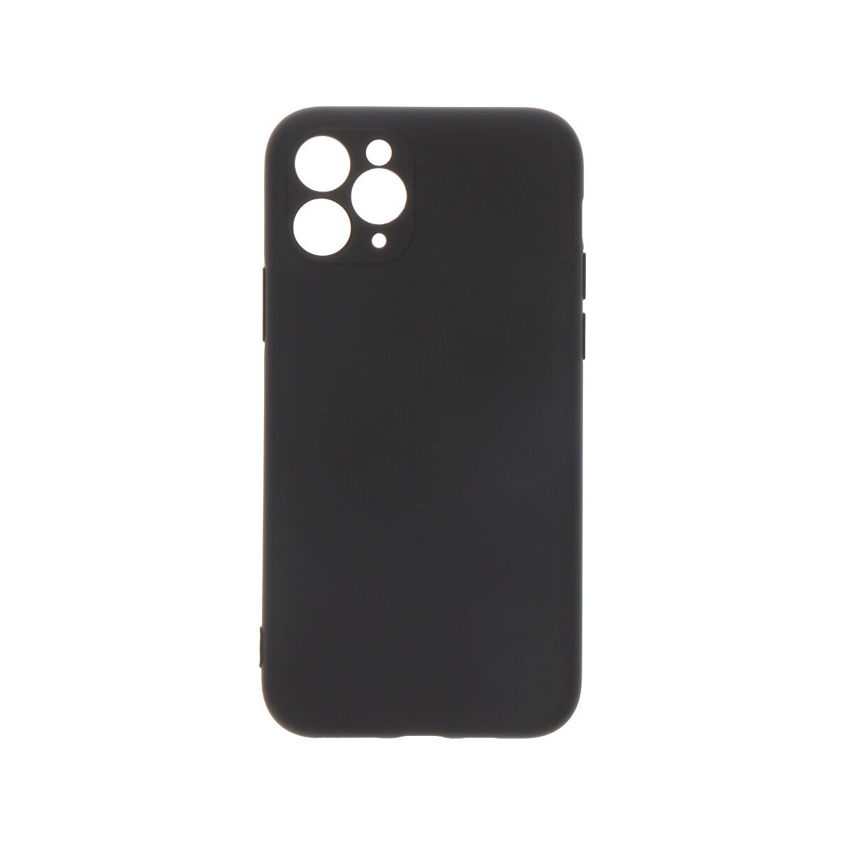Carcasa negra de plástico soft touch para iphone 11 pro