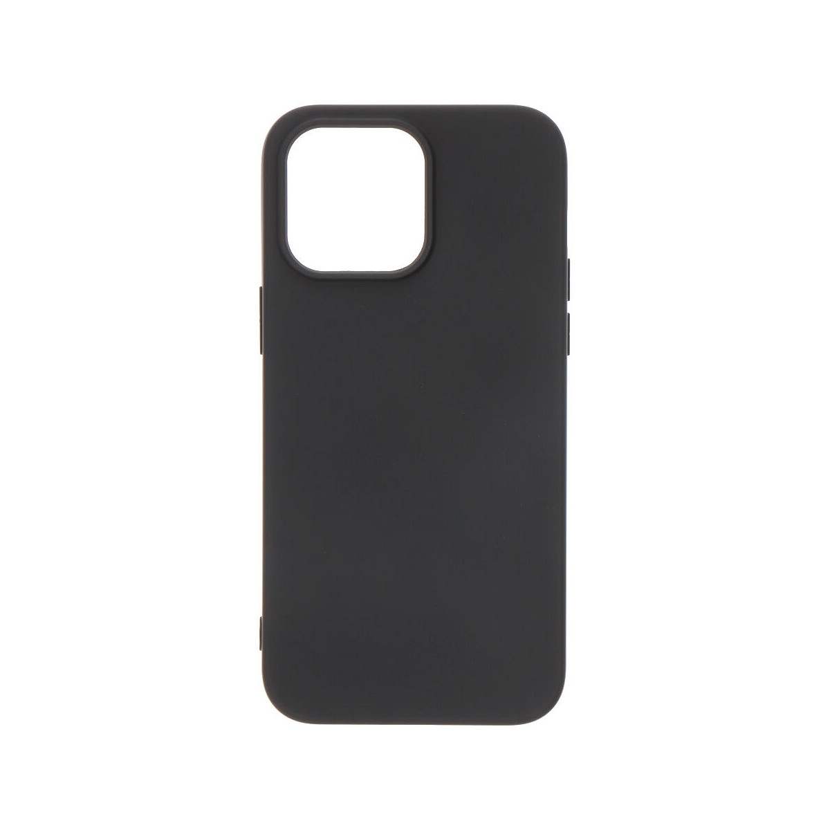 Carcasa negra de plástico soft touch para iphone 14 pro max