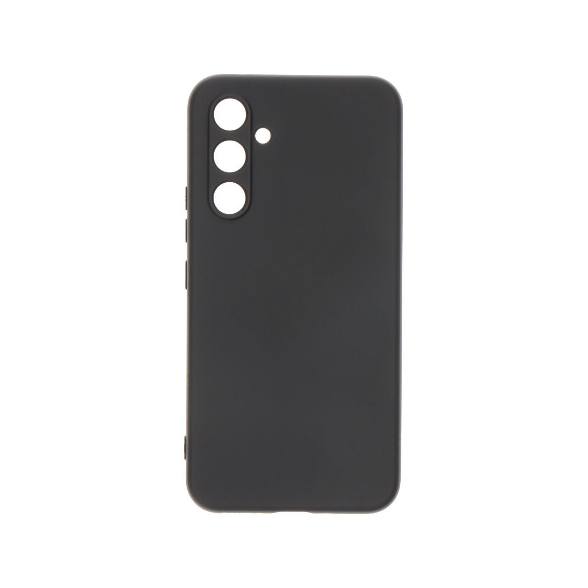 Carcasa negra de plástico soft touch para samsung a54 5g