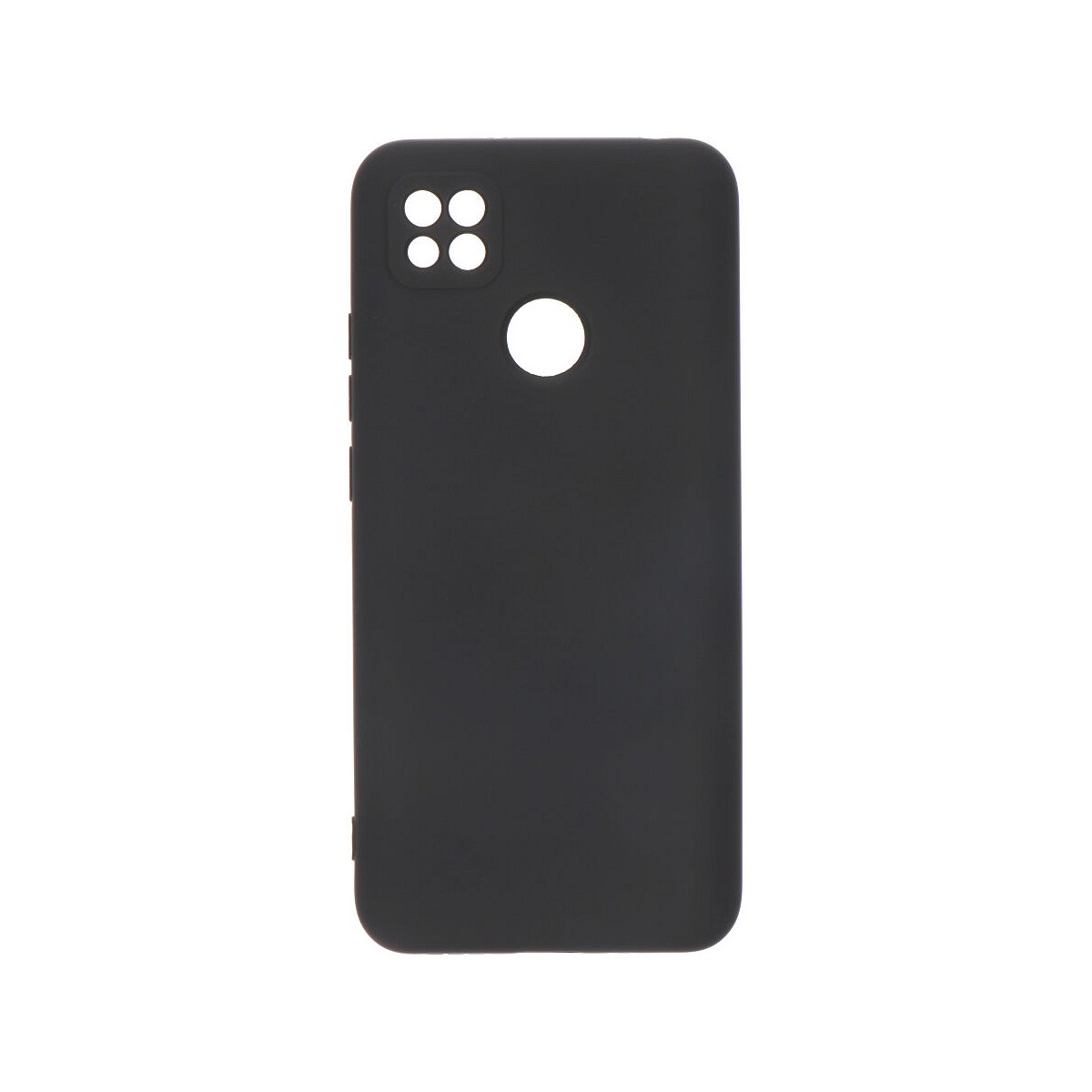 Carcasa negra de plástico soft touch para redmi 9c