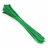 Bridas verdes 380x4,8mm (bolsa 100 unid.) nylon alta calidad