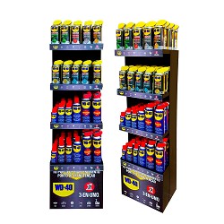 Expositor pequeño wd40 gratis por la compra de 599 euros en productos wd40 m00618