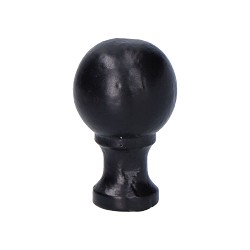 Pomo bola 18mm h° negro edm