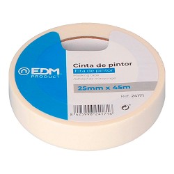 Cinta de pintor 45m x 25mm edm "kreep"