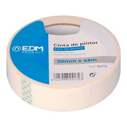 Cinta de pintor 45m x 30mm edm "kreep"