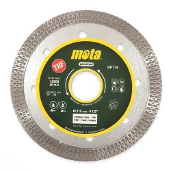 Disco diamantado turbo fino trf ø115mm 4-1,2" spø115 mota