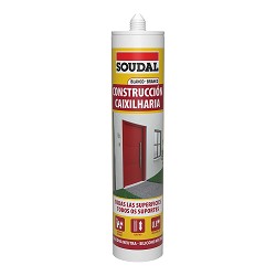 Silicona construccion neutra blanca 290ml 115786 soudal