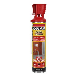 Espuma confort and control genius 600ml 123921 soudal