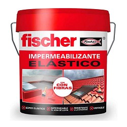 Impermeabilizante 15l gris con fibras 547154 fischer