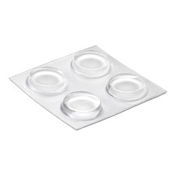 Gota autoadhesiva protectora ø19x4mm (blister 4 unid.) inofixcolgador sobrepuerta blanco blister inofix