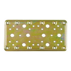 Placa 503-200x100mm acero bicromatado (s) 12124 amig