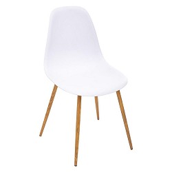 Silla de comedor blancas col."taho" 47x53x85cm