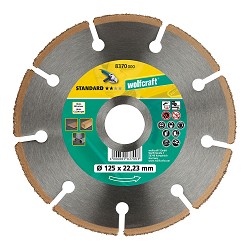 Disco corte ct "standard" ø115mm 8369000 wolfcraft