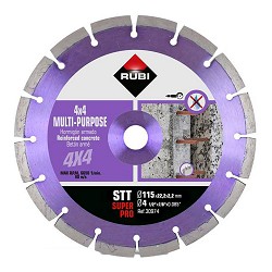 Disco diamantado stt ø115mm superpro 30974 rubi