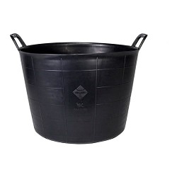 Capazo plástico negro no.3 (40l) heavy duty 88778 rubi