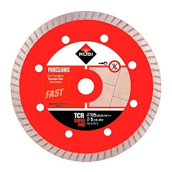 Disco diamantado tcr ø125mm superpro r31973 rubi