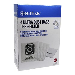 Bolsa de recambio silex para aspirador nilfisk