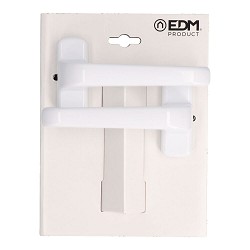 Blister juego manilla 6800 aluminio blanco edm