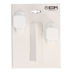 Blister pomo recuperable 6807 aluminio blanco edm