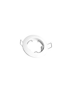 Compra Aro circular fijo blanco ø78 gu10 SILVER 910601 al mejor precio