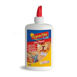 Cola blanca escolar, bote 250g a2426 supertite