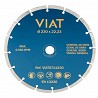 Disco diamantado segmentado ø230x3x22,23mm viat0711ø230 viat