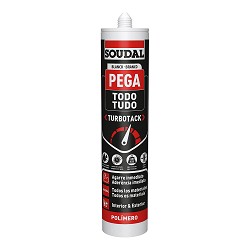 Pega todo turbotack blanco 290ml soudal 160280