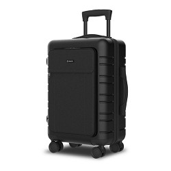 Maleta 38l de cabina t21 negra rigida business 55x35,5x23,5cm 1200608 numada