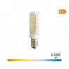 Bombilla tubular led e14 6,5w 800lm 6.400k luz fría. edm