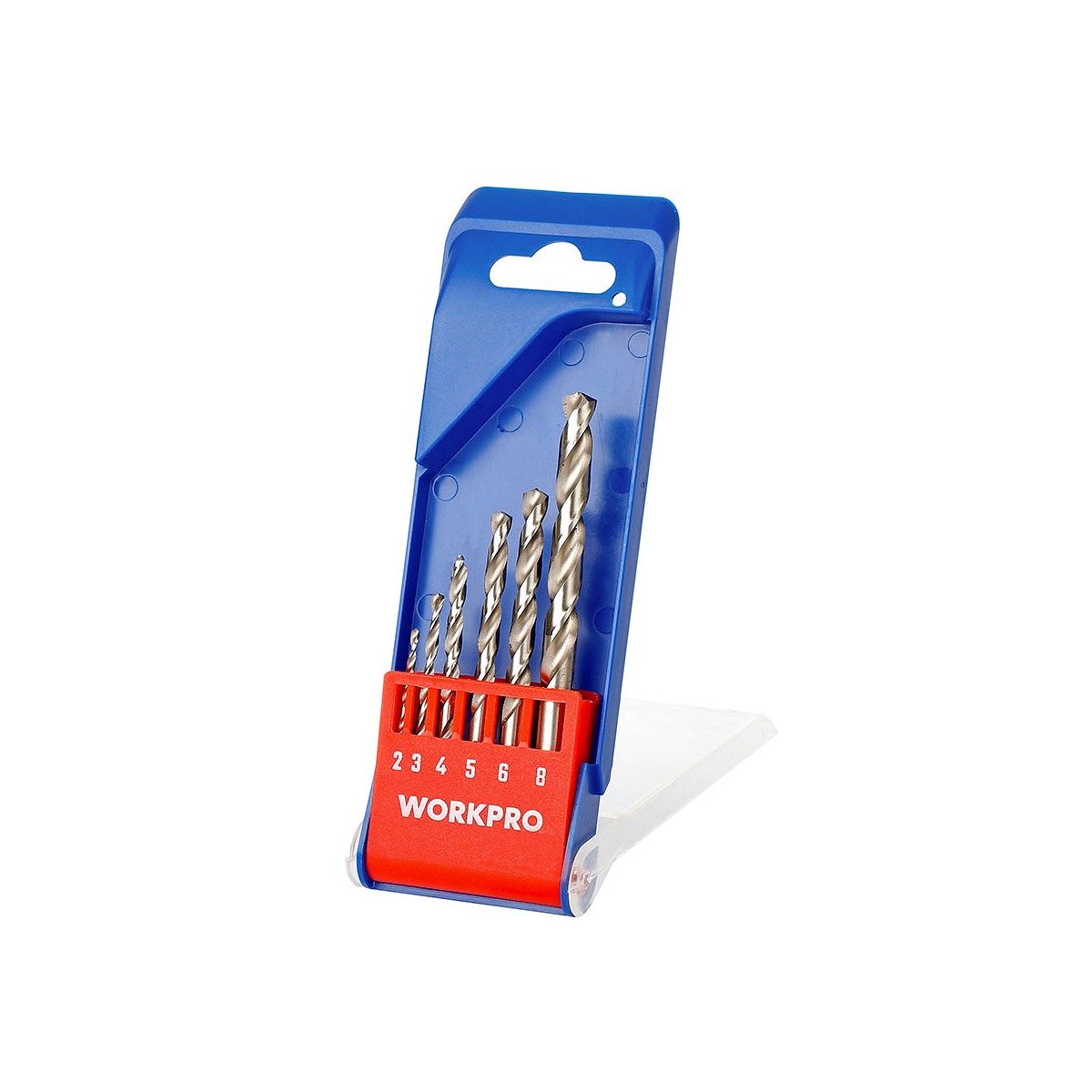 Brocas metal, juego 6 piezas. workpro