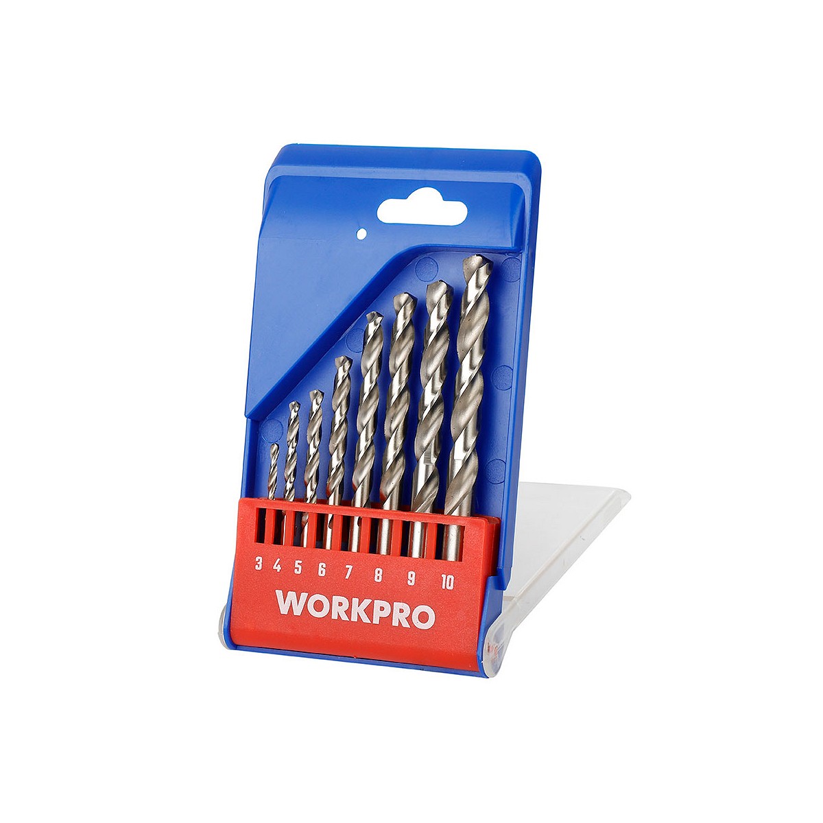 Brocas metal, juego 8 piezas. workpro