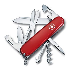 Navaja climber roja, 14 funciones, 26x18x91mm, peso 82g. victorinox