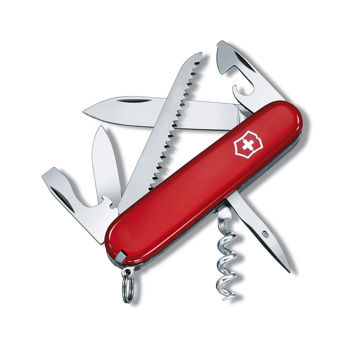 Navaja camper roja, 13 funciones, 26x18x91mm, peso 74g. victorinox