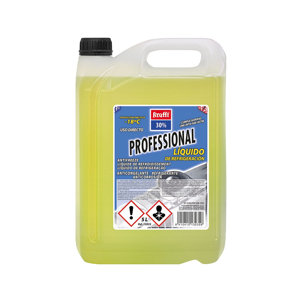 Anticongelante 30% profess 5l. krafft