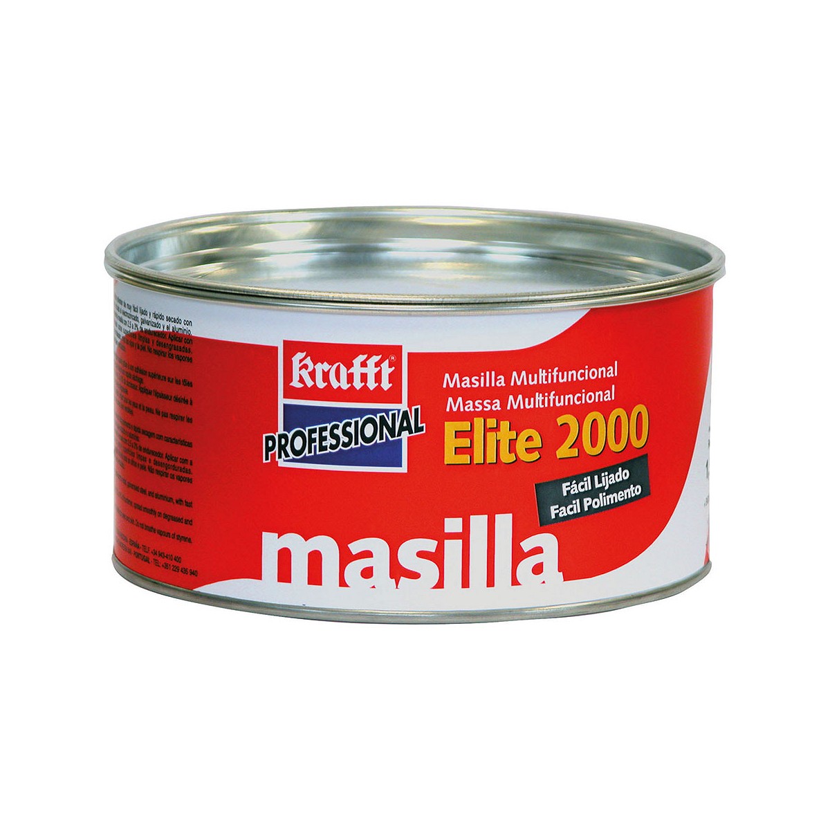 Masilla poliester elite-2000 1,5kg. krafft