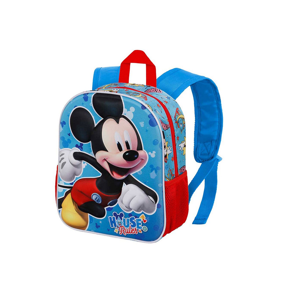 Mochila 3d pequeña mickey mouse house. karactermania