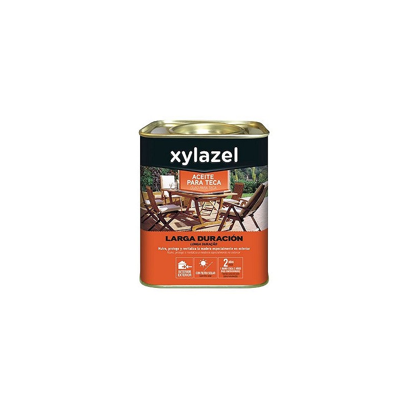 Compra Aceite teca larga duracion 750 ml teca claro XYLAZEL 5396281 al mejor precio