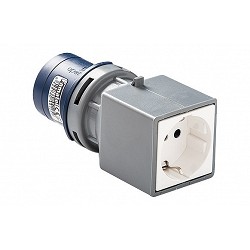 Adaptador industrial ip44...